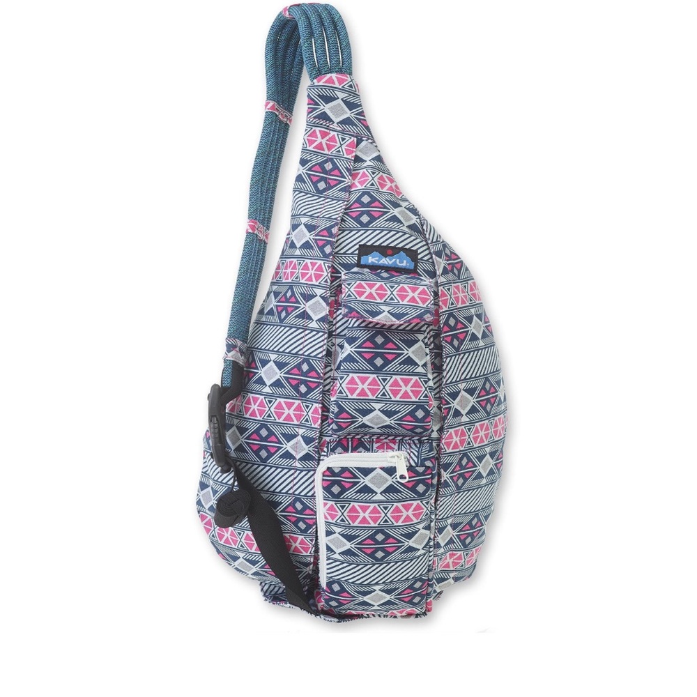 Kavu Mini Rope Bag NWT Gem Inlay print